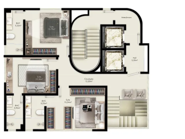 Imagem 7: 0 Apartamento com 3 dormitórios