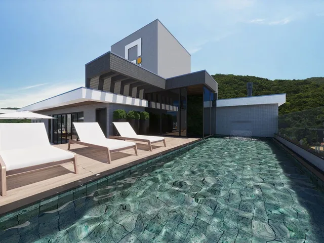 Imagem 15: Apartamento em Construção em Bombinhas/Sc com 87,43M² Área Privativa Sendo 2 Suítes 2 Vagas de Garagem Lazer Completo