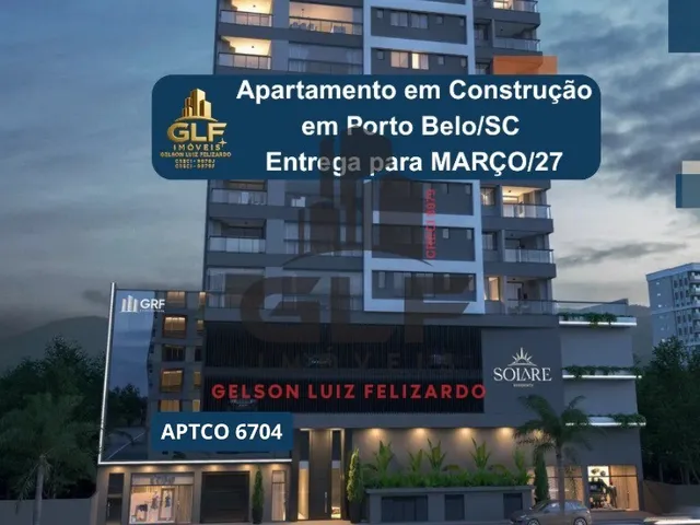 Imagem 1: Apartamento em Construção em Porto Belo/Sc com 114,01M² Área Privativa Sendo 3 Suítes, 2 Vagas de Garagem