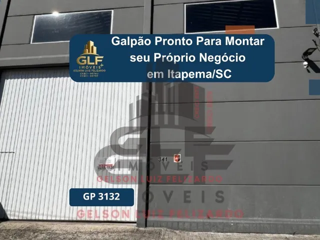 Imagem: Galpão Pronto em Itapema/SC bairro Morretes