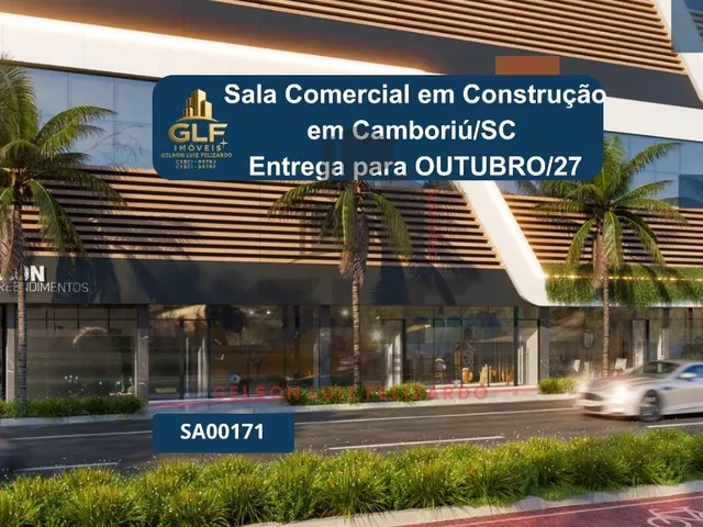 Imagem: Sala comercial a venda em Camboriú/SC com