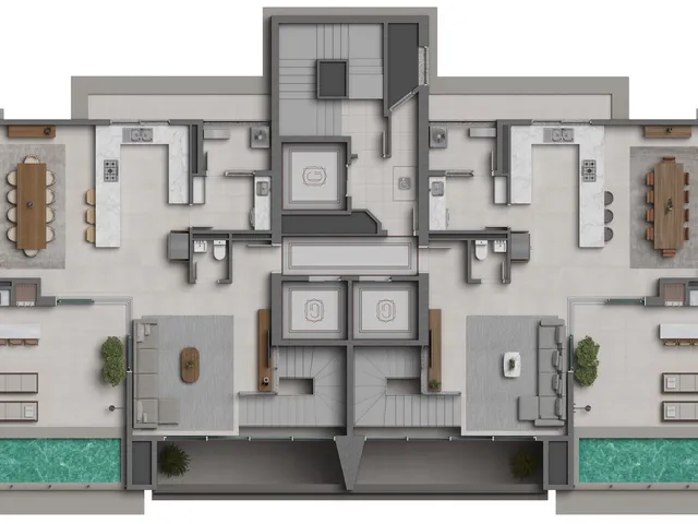 Imagem 14: Apartamento em Construção em Balneário Camboriú/Sc com 152,82M² Área Privativa, Sendo 3 Suítes 3 Vagas de Garagem