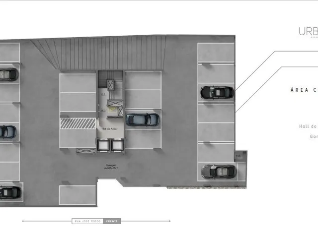 Imagem 12: Apartamento em Construção em Itajaí/Sc com 68,04M² Área Privativa Sendo 1 Suíte 1 Vaga de Garagem