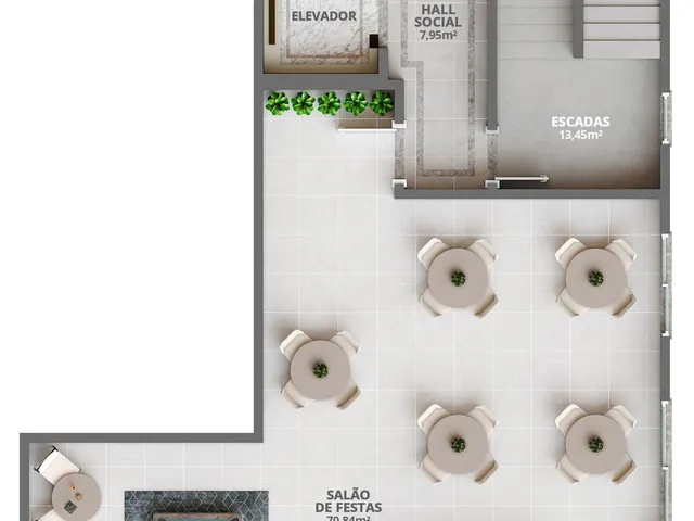 Imagem 8: Apartamento Pronto para Morar em Porto Belo/Sc com 71,50M² Área Privativa Sendo 2 Suítes, 1 Vaga de Garagem
