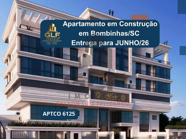 Imagem: Apartamento em Construção em Bombinhas/SC