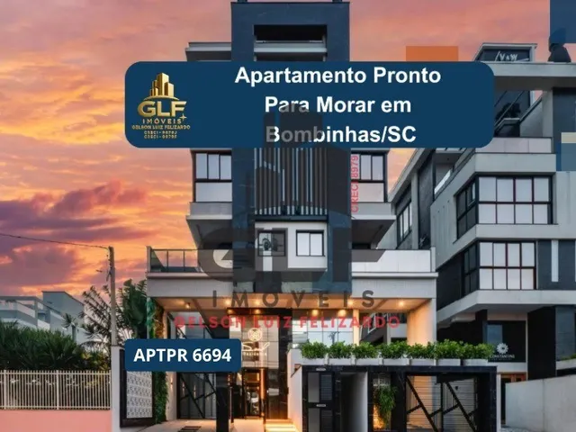 Imagem 1: Apartamento Pronto para Morar em Bombinhas/Sc com 97M² Área Privativa Sendo 2 Suítes, 1 Vaga de Garagem