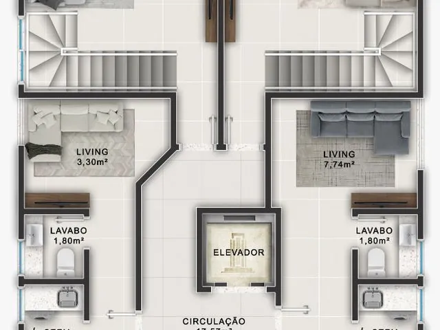 Imagem 11: Apartamento Pronto para Morar em Bombinhas/Sc com 97M² Área Privativa Sendo 2 Suítes, 1 Vaga de Garagem