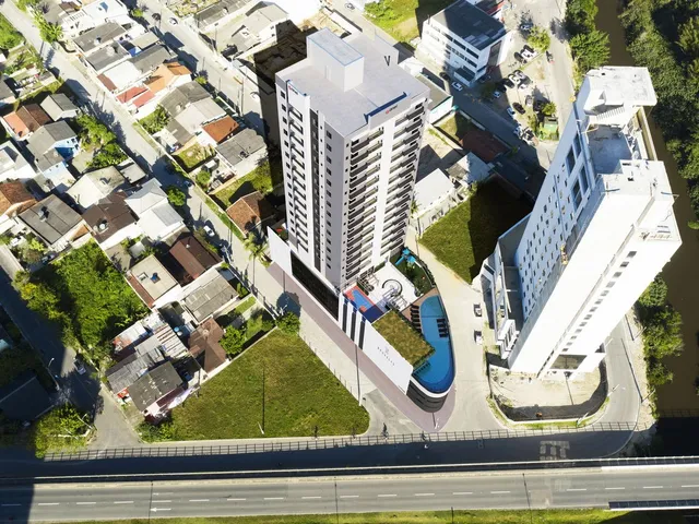 Imagem 12: Apto Em Construção em Itapema/SC bairro Meia Praia, com 83m² sendo 2 suítes, 2 vagas