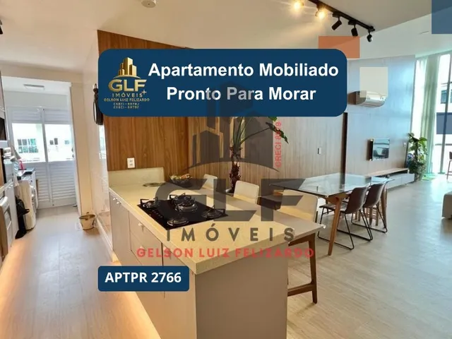 Imagem 1: Apartamento Mobiliado de Alto Padrão em Itajaí/SC, Bairro Praia Brava, Com 3 Quartos