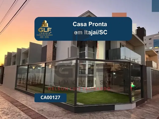 Imagem: Casa em Itajai/SC Pronta, com 163m² área
