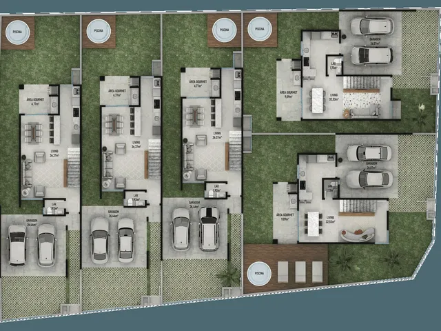 Imagem 11: Casa em Itajai/SC Pronta, com 163m² área privativa, não perca essa oportunidade