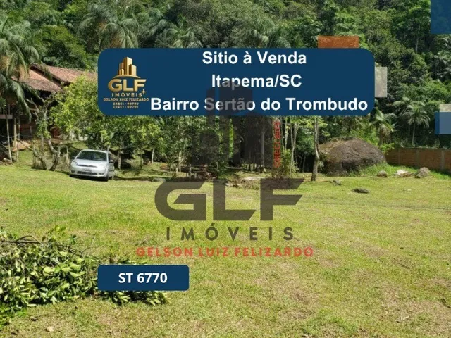 Imagem: Sítio a venda em Itapema/SC Bairro Sertão