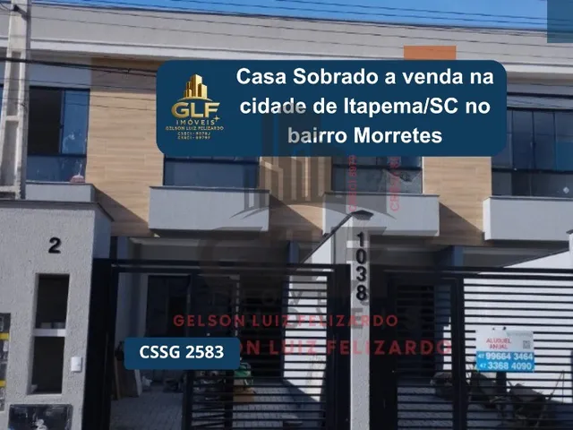Imagem: Casa Sobrado a venda na cidade de Itapema/SC