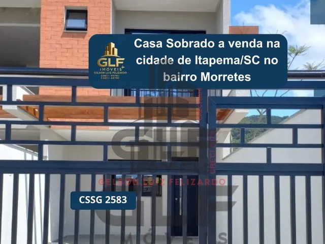 Imagem: Casa Sobrado a venda na cidade de Itapema/SC