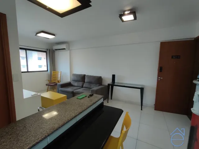 Imagem 8: Excelente apartamento à venda na Jatiúca, Edf Renovatio, quarto e sala mobiliado