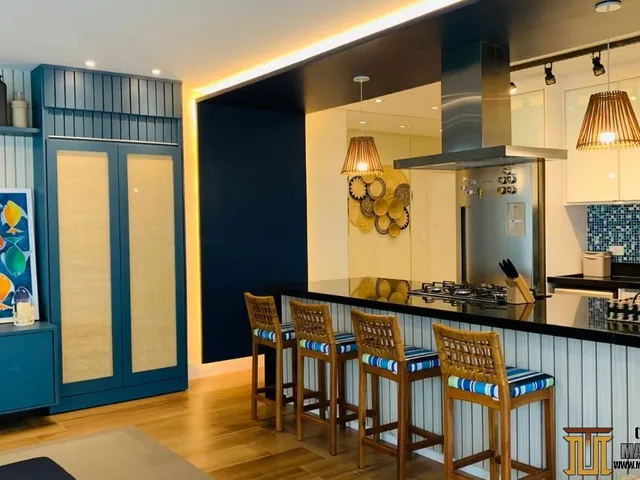 Imagem 5: Apartamento de alto padrão mobiliado e decorado à venda no módulo 8 da Riviera de São