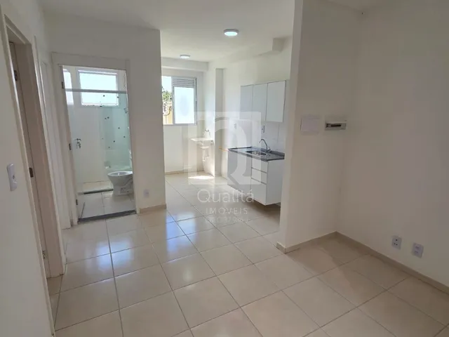 Imagem: O apartamento possui 2 Dormitórios, 1 Banheiro, 1 Vaga na