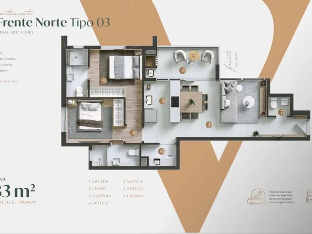 Imagem 2: APARTAMENTO RESIDENCIAL em BALNEÁRIO PIÇARRAS - SC, itacolomi