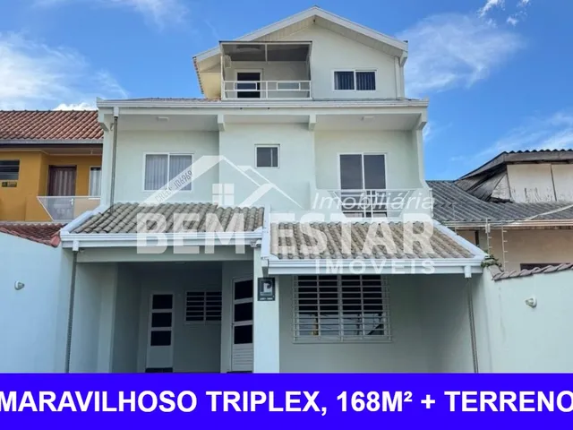 Imagem: MARAVILHOSO TRIPLEX COM 168M², AMPLO TERRENO