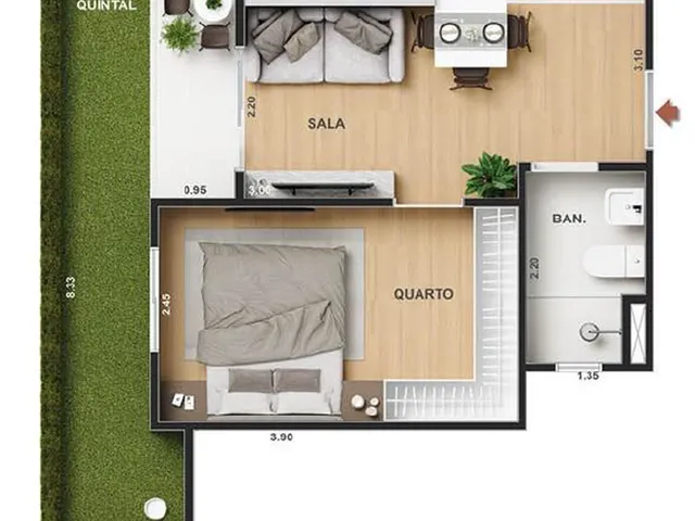 Imagem 3: Apartamento à venda no bairro Jacarepaguá - Rio de Janeiro/RJ