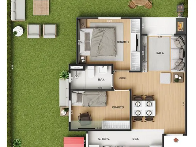 Imagem 5: Apartamento à venda no bairro Jacarepaguá - Rio de Janeiro/RJ