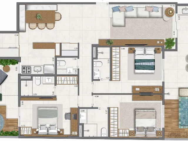 Imagem 7: Apartamento à venda no bairro Leblon - Rio de Janeiro/RJ