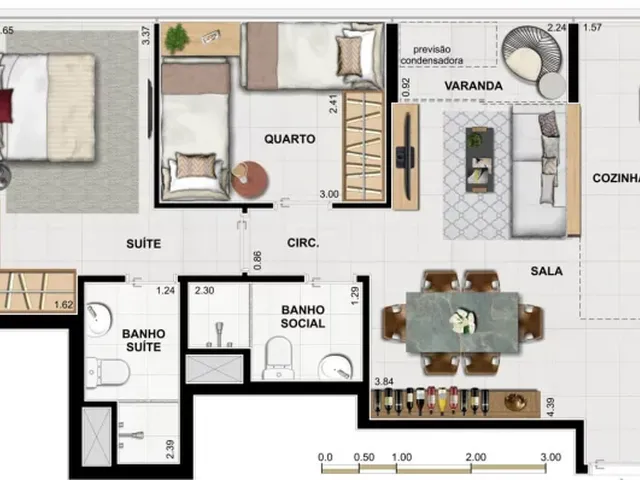 Imagem 2: Apartamento à venda no bairro Barra da Tijuca - Rio de Janeiro/RJ
