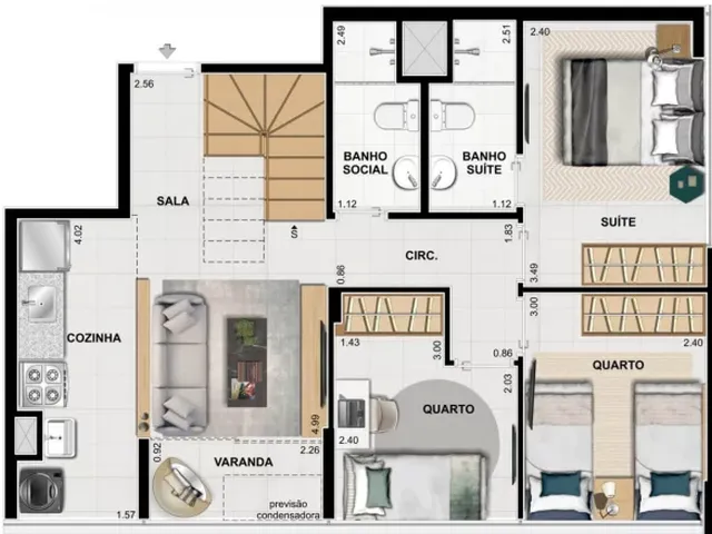 Imagem 14: Apartamento à venda no bairro Barra da Tijuca - Rio de Janeiro/RJ
