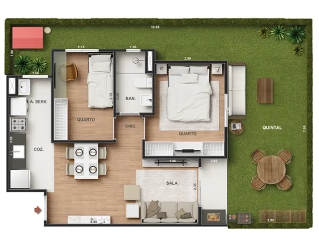 Imagem 14: Apartamento à venda no bairro Pechincha - Rio de Janeiro/RJ