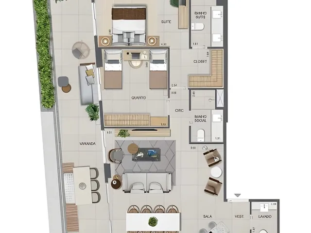 Imagem 10: Apartamento à venda no bairro Botafogo - Rio de Janeiro/RJ