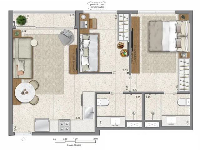 Imagem 4: Apartamento à venda no bairro Gávea - Rio de Janeiro/RJ
