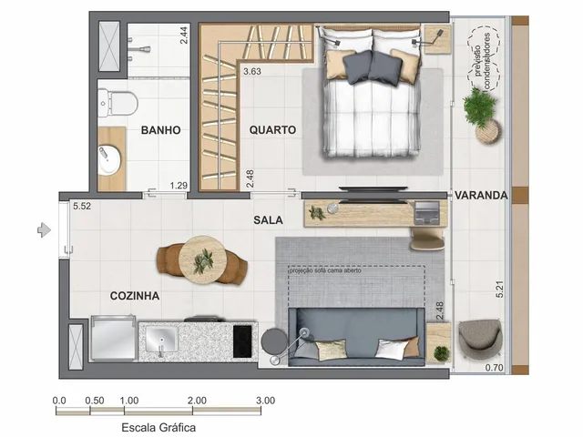 Imagem 2: Apartamento à venda no bairro Barra da Tijuca - Rio de Janeiro/RJ