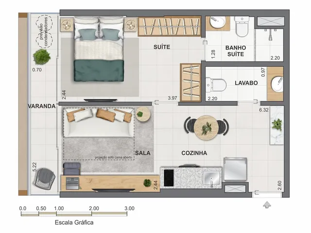 Imagem 5: Apartamento à venda no bairro Barra da Tijuca - Rio de Janeiro/RJ