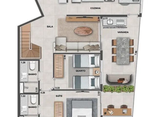 Imagem 5: Ornato Tijuca Casa com 3 dormitórios