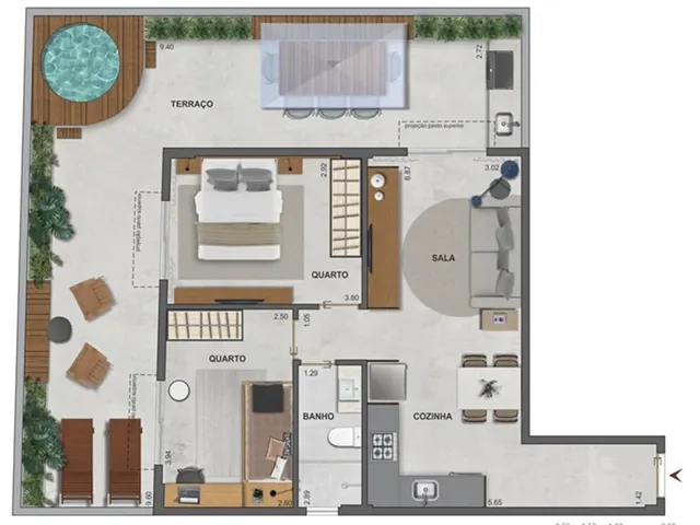 Imagem 15: Apartamento à venda no bairro Gávea - Rio de Janeiro/RJ