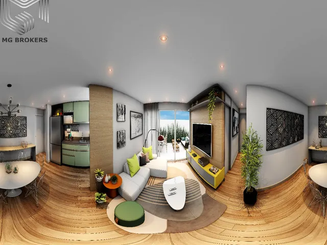 Imagem 5: Lançamento Tijuca, Apartamentos 1, 2 e 3 Quartos, Gardens Duplex e Lineares, 62 a 83 M², Terraço Descoberto e Vaga