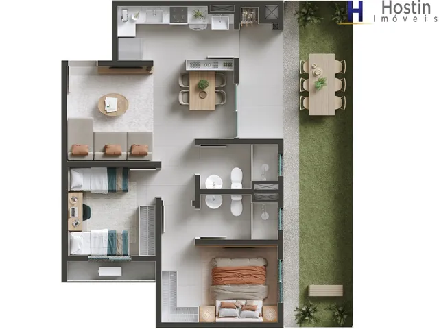 Imagem 6: Apartamento Residencial em Joinville - Sc, Santo Antônio