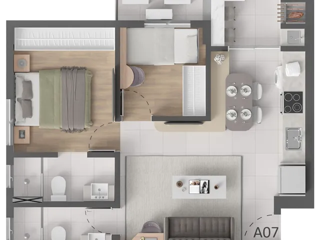 Imagem 15: APARTAMENTO RESIDENCIAL em Joinville - SC, Gloria