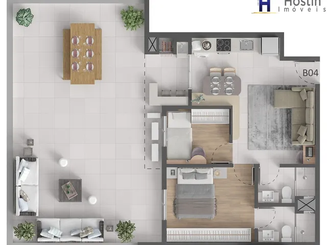 Imagem 5: APARTAMENTO RESIDENCIAL em Joinville - SC, Gloria