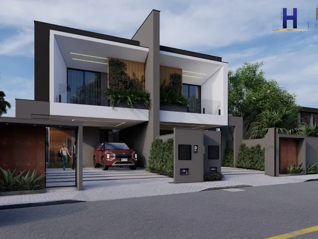 Imagem: A casa possui 3 Dormitórios, 3 Suítes, 1 Banheiro, 4