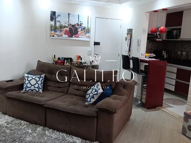 Imagem: O apartamento possui 2 Dormitórios, 1 Banheiro, 1 Vaga na