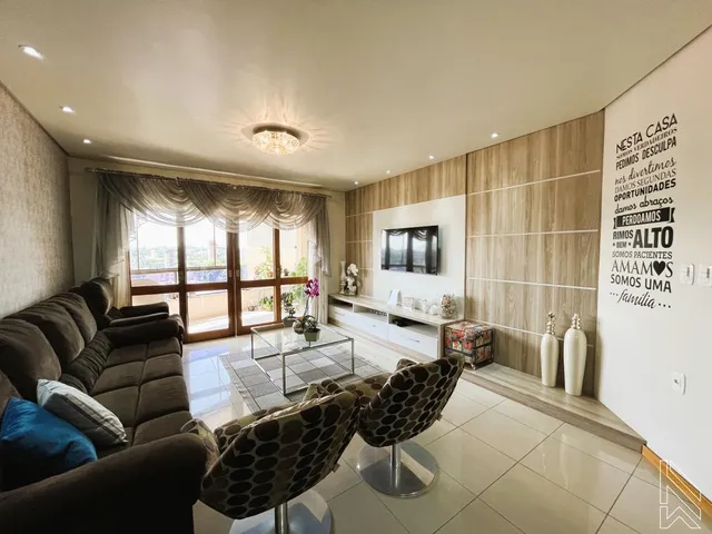 Imagem: Apartamento com churrasqueira e sacada à