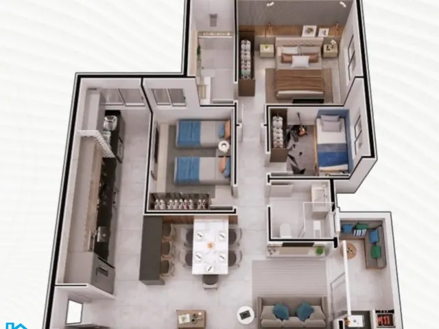 Imagem 4: APARTAMENTO RESIDENCIAL em IPATINGA - MG, IMBAÚBAS
