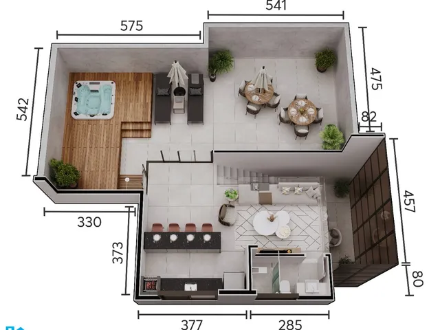 Imagem 12: COBERTURA RESIDENCIAL em IPATINGA - MG, HORTO