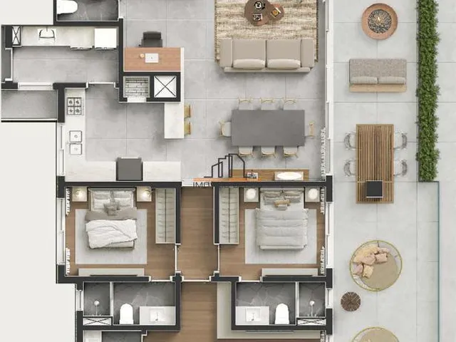 Imagem 2: Apartamento localizado no bairro Marechal Randon/Canoas