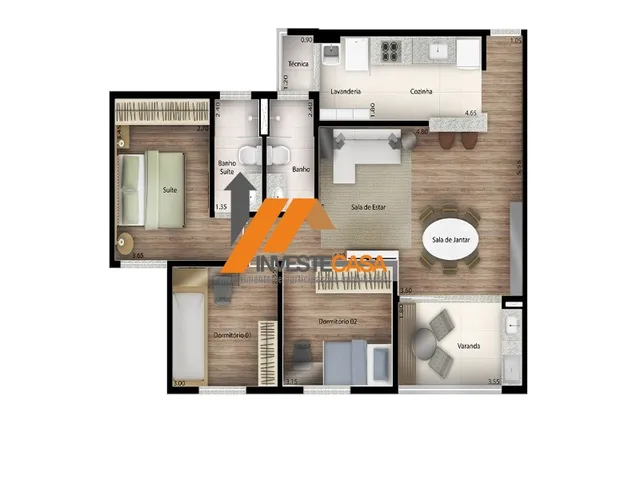 Imagem 3: APARTAMENTO RESIDENCIAL em SOROCABA - SP, JARDIM PIRATININGA