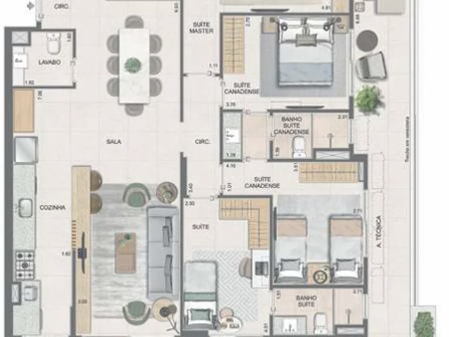 Imagem 4: Apartamento à venda no bairro Tijuca - Rio de Janeiro/RJ