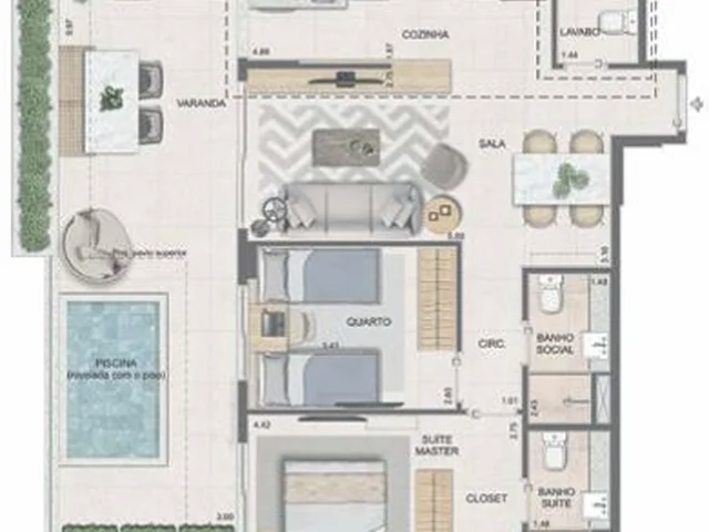 Imagem 5: Apartamento à venda no bairro Tijuca - Rio de Janeiro/RJ