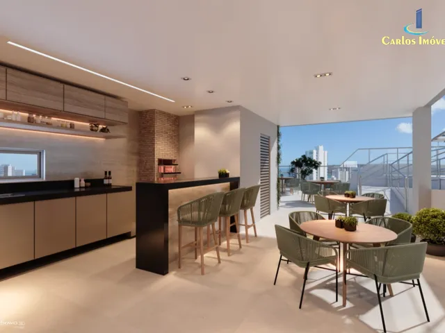 Imagem 3: Lançamento do Ed. Torre das Águas Apartamentos 2 e 3 Quartos a Venda 80x na Praia do