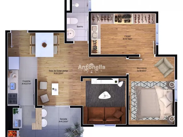 Imagem 6: Apartamento à venda no Charqueadas